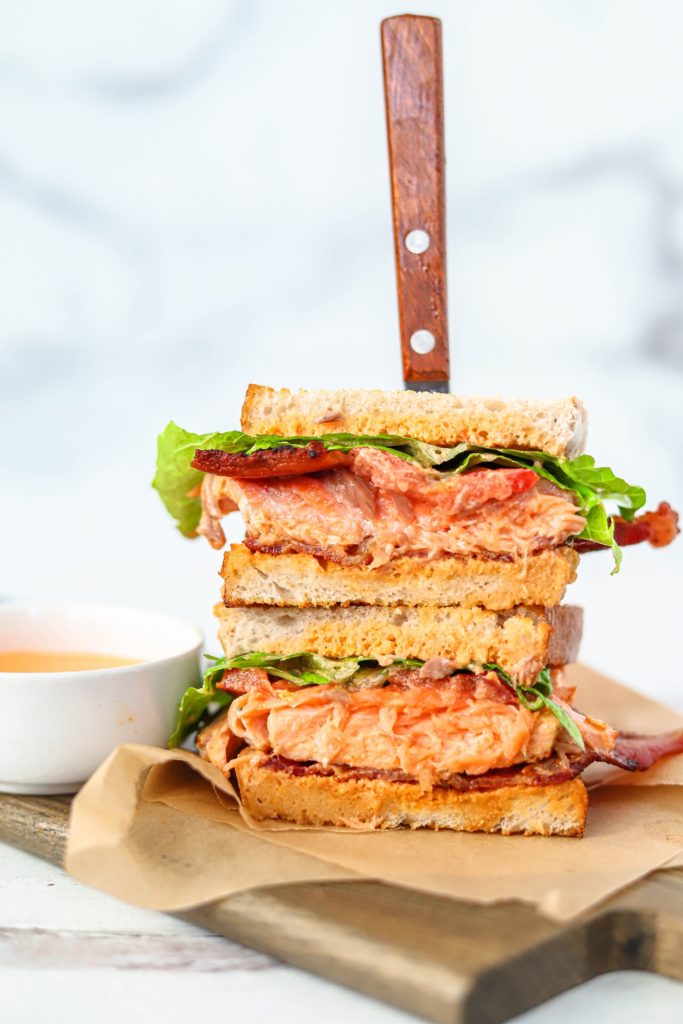 The Best Salmon BLT Honest Grub, Honest Foodie