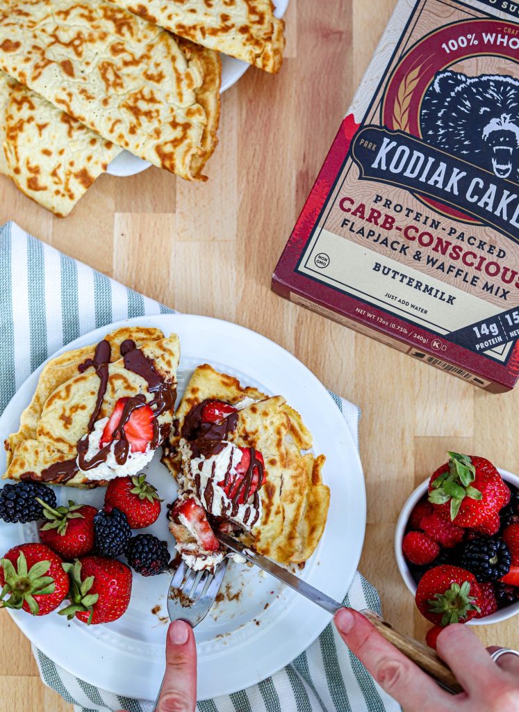 Simple Low Carb Kodiak Cake Crepes Honest Grub, Honest Foodie