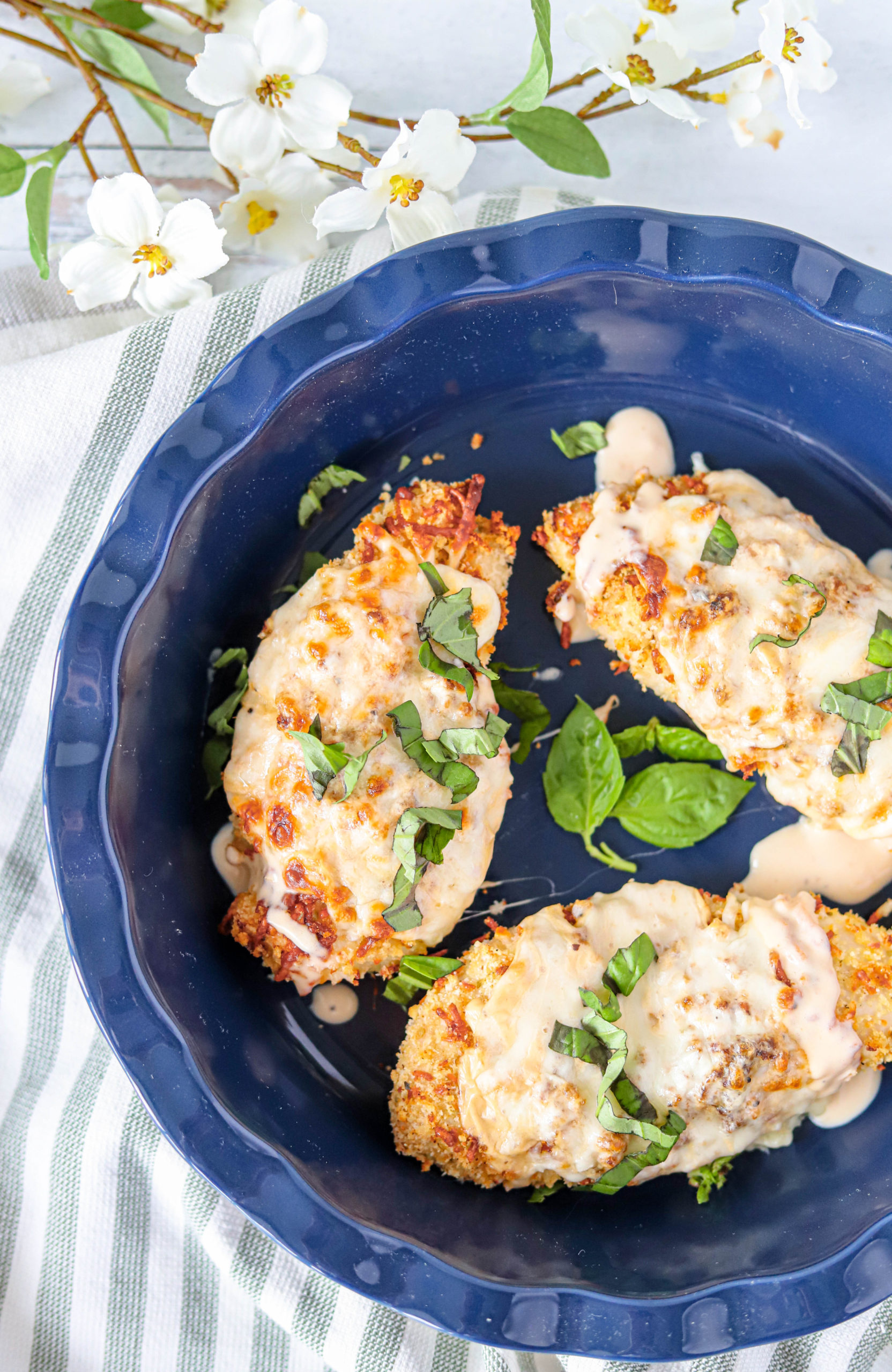Easy Oven Baked Chicken Parmesan Alfredo — Honest Grub, Honest Foodie