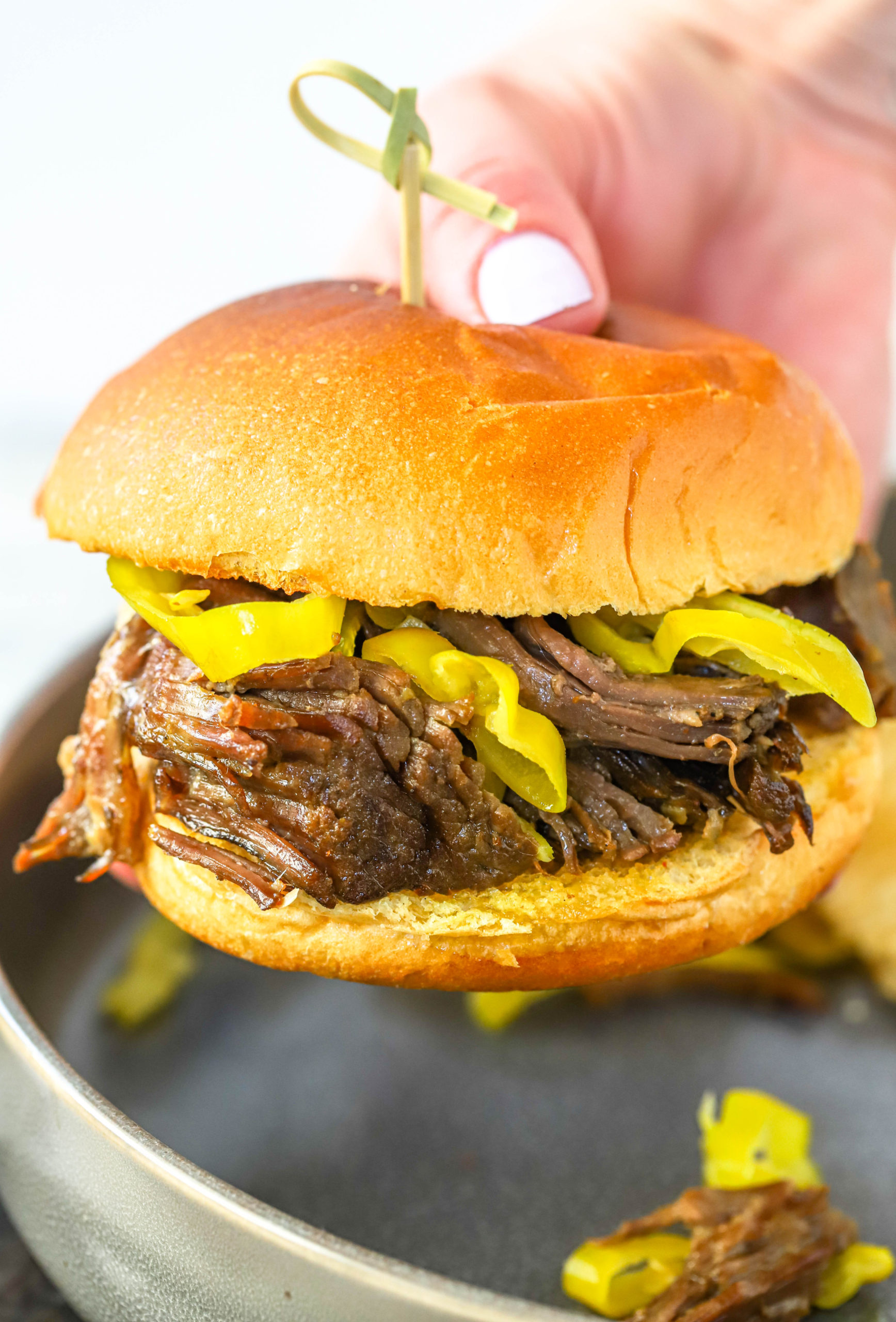 Easy Slow Cooker Pot Roast - Keeping On Point