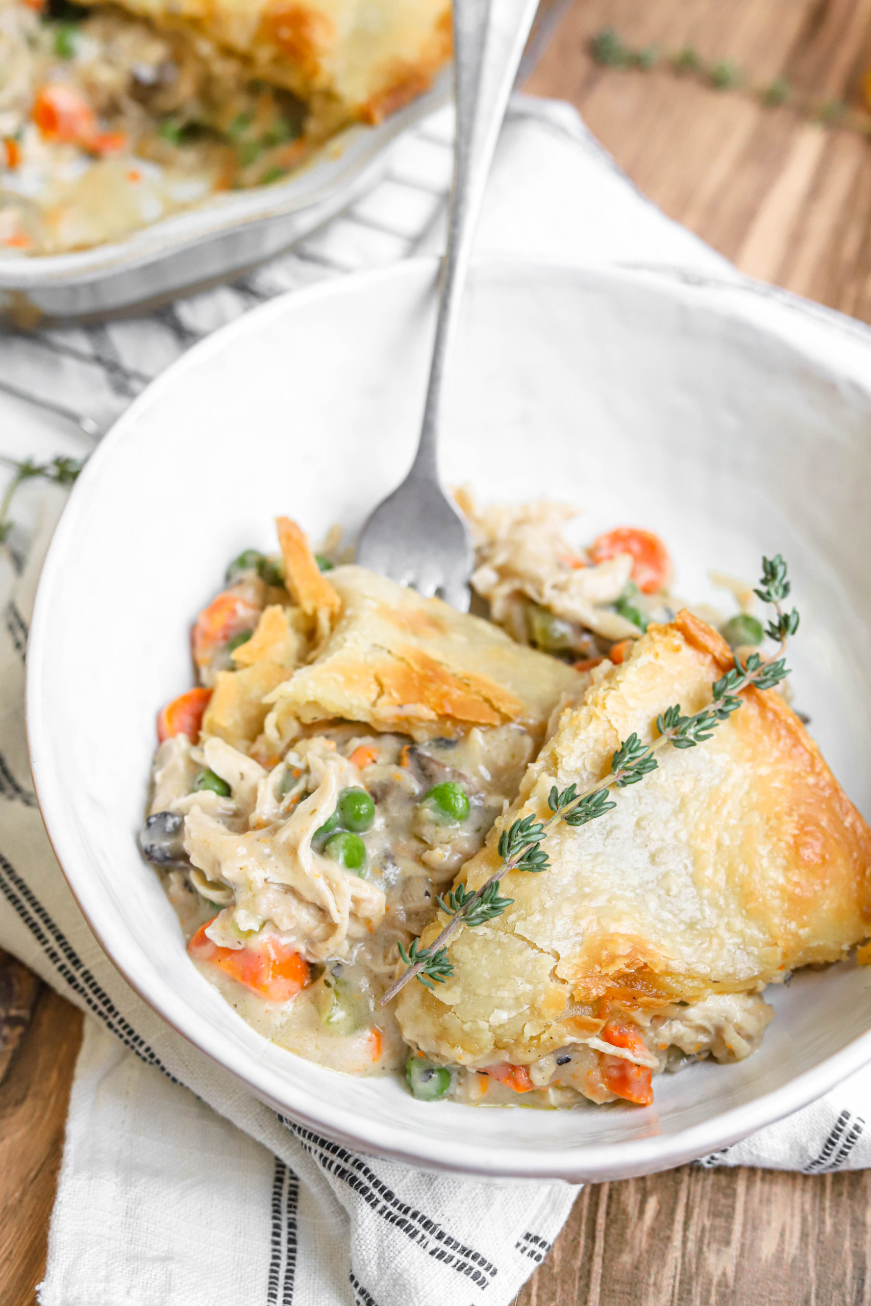 Simple Low Carb Chicken Pot Pie — Honest Grub, Honest Foodie